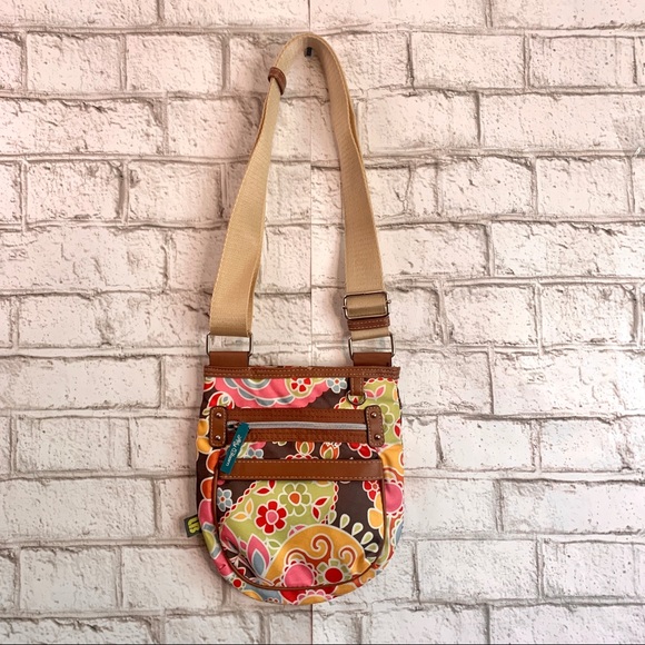 LILY BLOOM Bright Floral Crossbody Bag - Picture 2 of 15